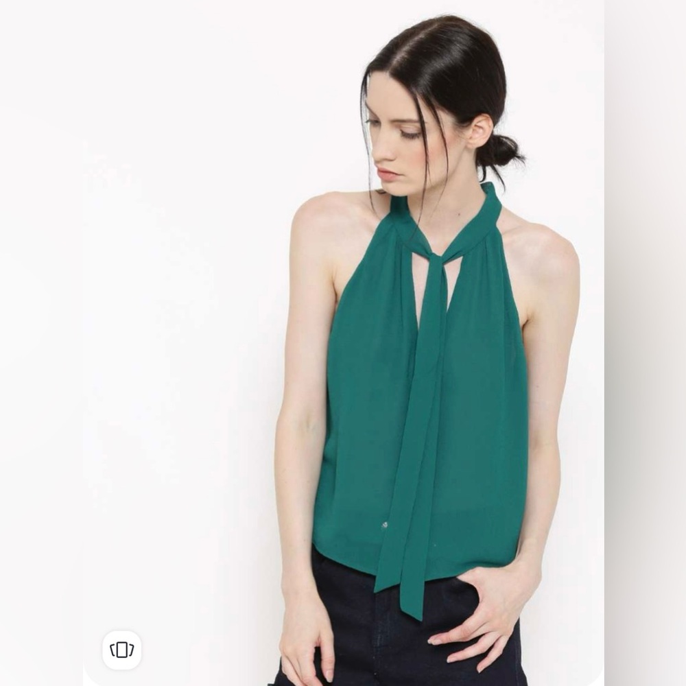 Forever 21 Teal Green Sleeveless blouse